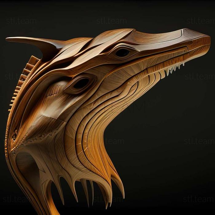 3D модель Chiasognathus (STL)